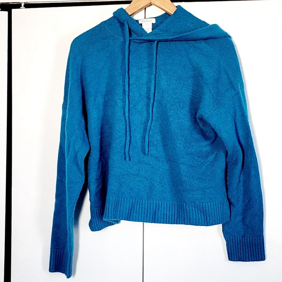 Sundance Sweaters - Sundance Cashmere Vibrant Blue Women's Hoodie Sweater